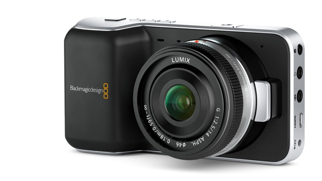 BMPCC in the studio Blackmagic