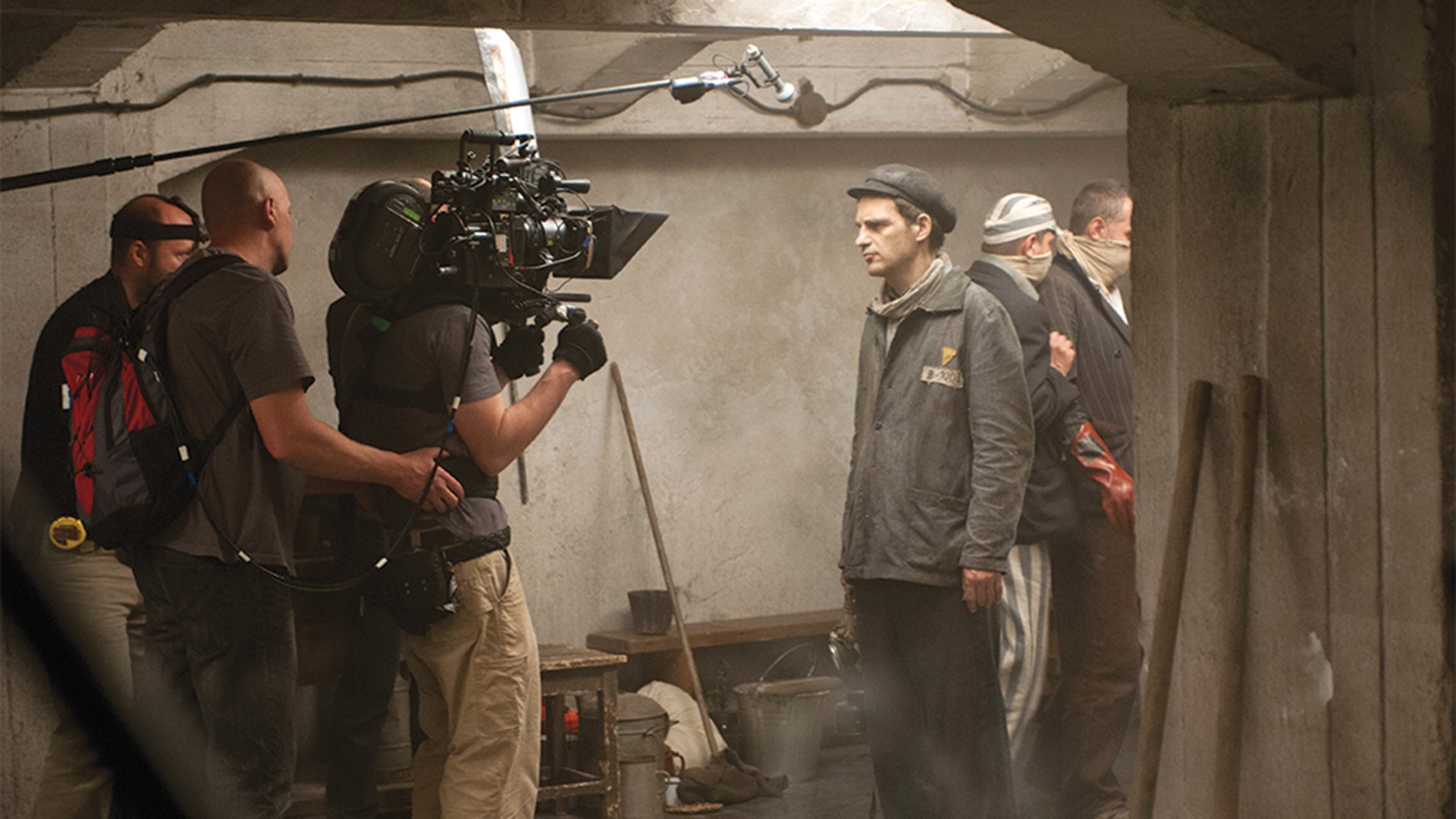 BTS on Son of Saul. Image: Sony Pictures Classics