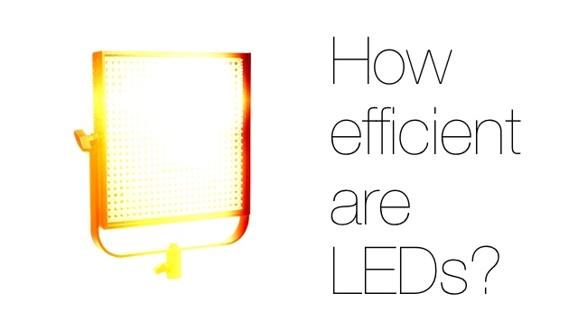 LED Efficiency Litepanels