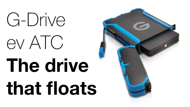 G-DRIVE ev ATC G-Technology/RedShark Publications