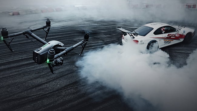 Low level flying: a bit riskier than the 400ft shot but visually a lot more impactful DJI