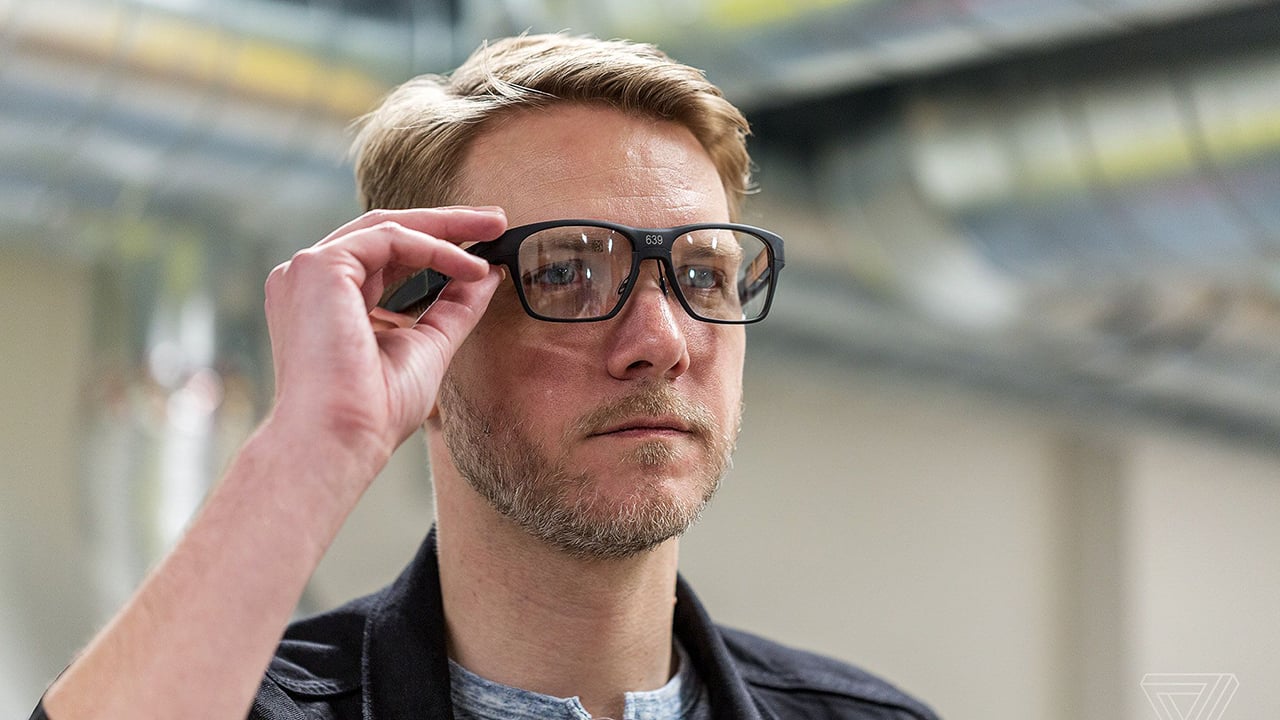 Smart glass you can actually wear while looking normal? Who'd have thought! Vjeran Pavic / The Verge