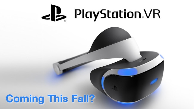 Sony Playstation VR coming this fall? Sony / RedShark News