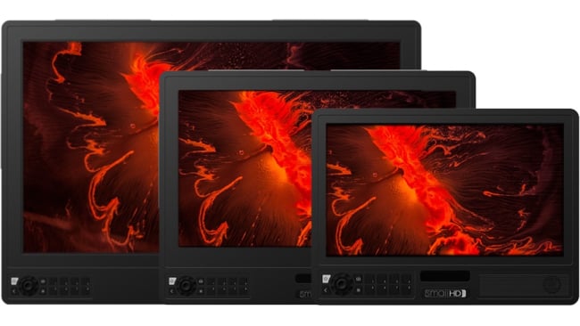 The new Vision line of reference grade field monitors from SmallHD SmallHD