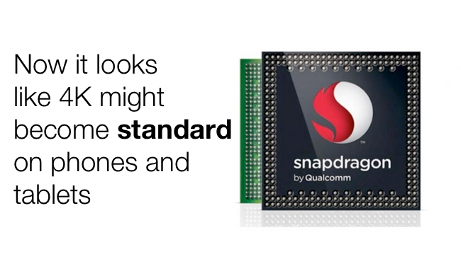 Qualcomm 4K on a Smartphone Qualcomm/RedShark