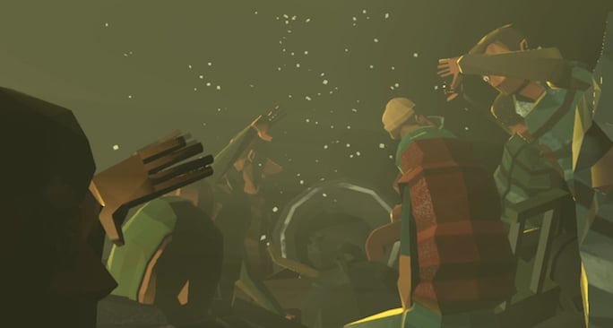 'We Wait' VR created from BBC news footage Aardman Animations / BBC