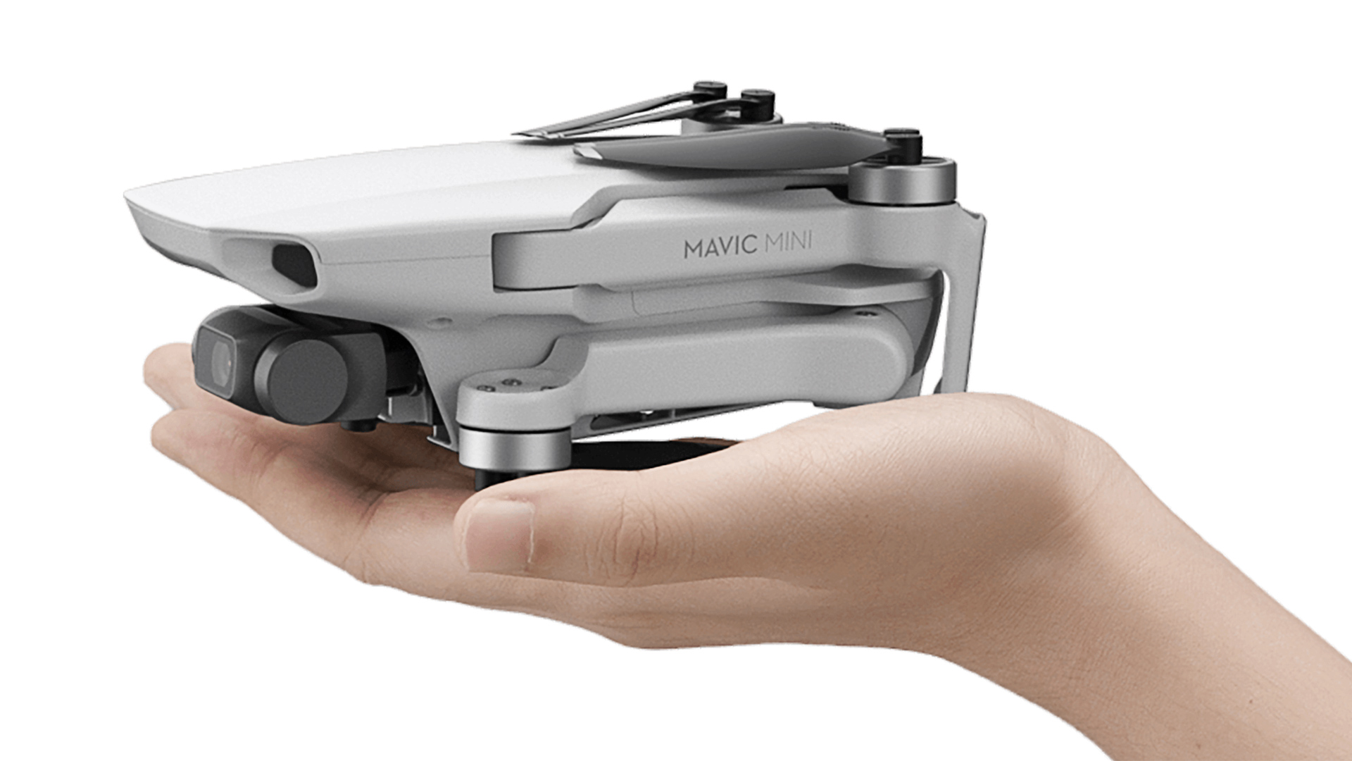 DJI today announced the Mavic Mini, a drone small enough to fit into a large pocket. DJI
