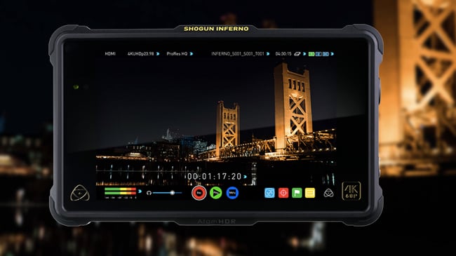 The Atomos Shogun Inferno: a lot of nits for under $2000 Atomos