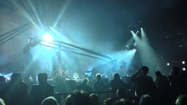 Peter Gabriel's show was shot using 11 F55s Andy Stout