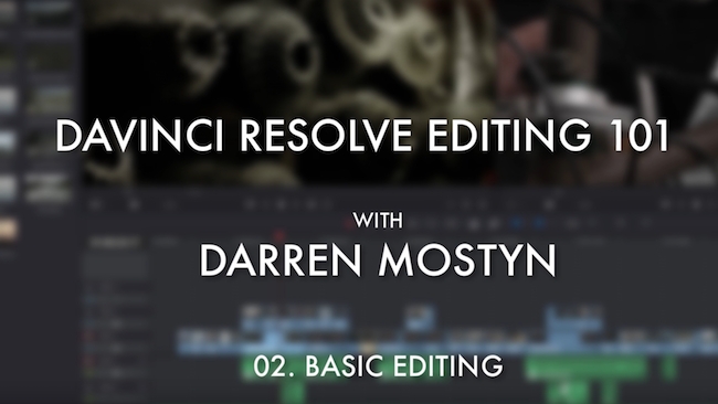 resolve editing resolve editing