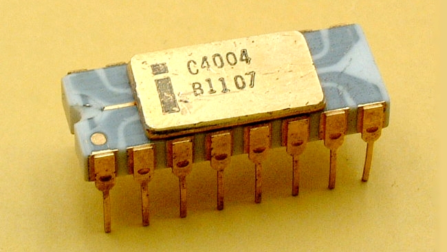 The end of moore's law: Intel 4004 Mats Brystrom