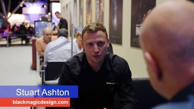 Interview with Blackmagic at IBC 2013 RedShark/StudioTech
