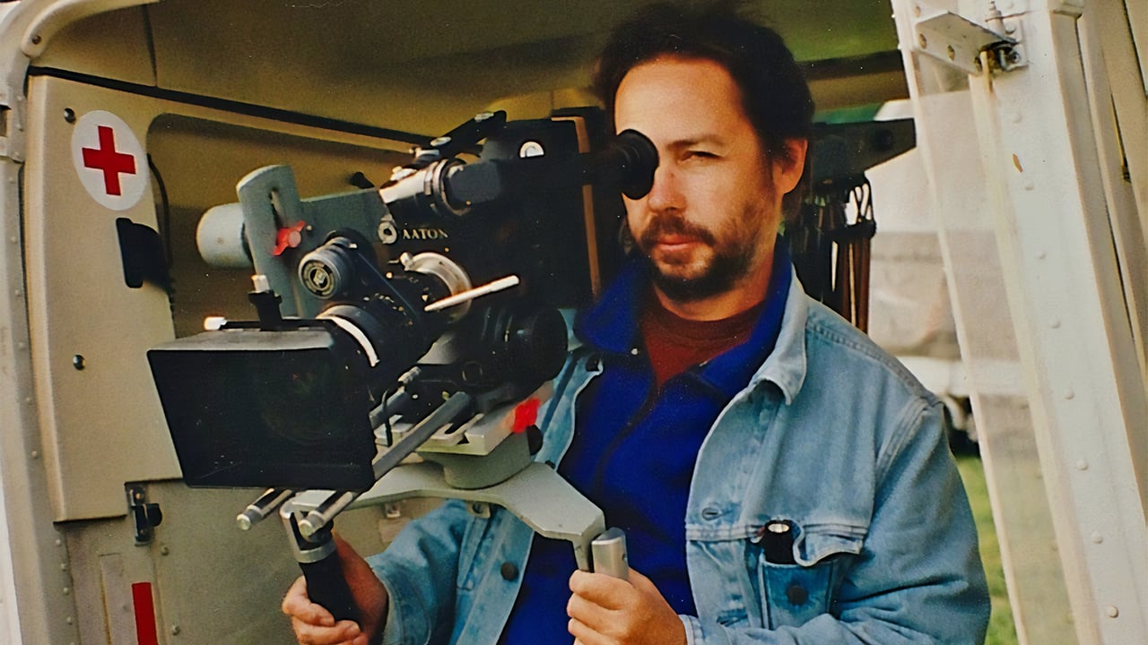 The author using his beloved Aaton 16mm camera Roland Denning