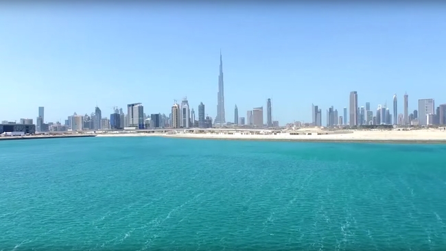 The sort of video image that sells a destination, in this case: Dubai Visit Dubai