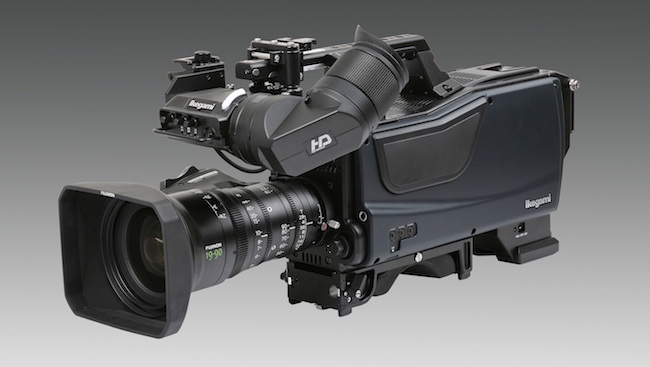 Ikegami's fourth generation shoulder-mount 8K camera Ikegami