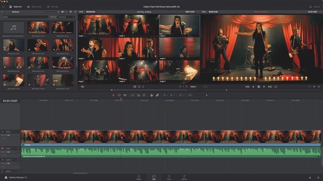 Multi-cam editing hits Resolve Blackmagic Design
