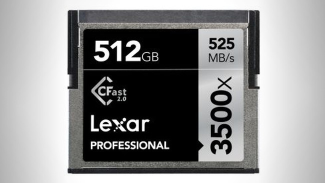 Lexar Professional 3500x CFast card Lexar / RedShark News
