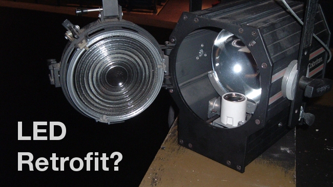 LED Retrofit for Hot Lights? CC User Triquetra / RedShark News