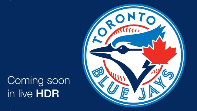 When the logo will pop with HDR Toronto Bluejays/RedShark
