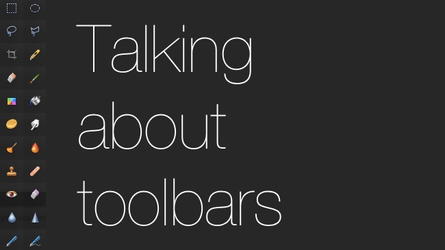 Talking about Toolbars RedShark