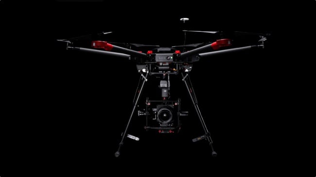 More of this to come? A Hasselblad A5D mounted on a DJI Matrice 600 Hasselblad