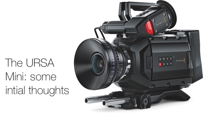 Show stealer: the URSA Mini Blackmagic Design / RedShark News