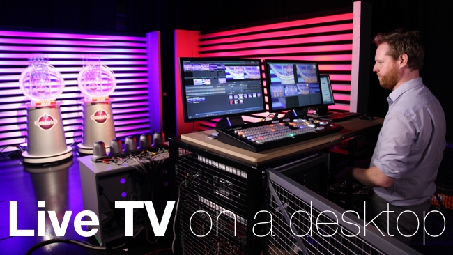 Tricaster and the national lottery Camelot/Initial Endemol/RedShark