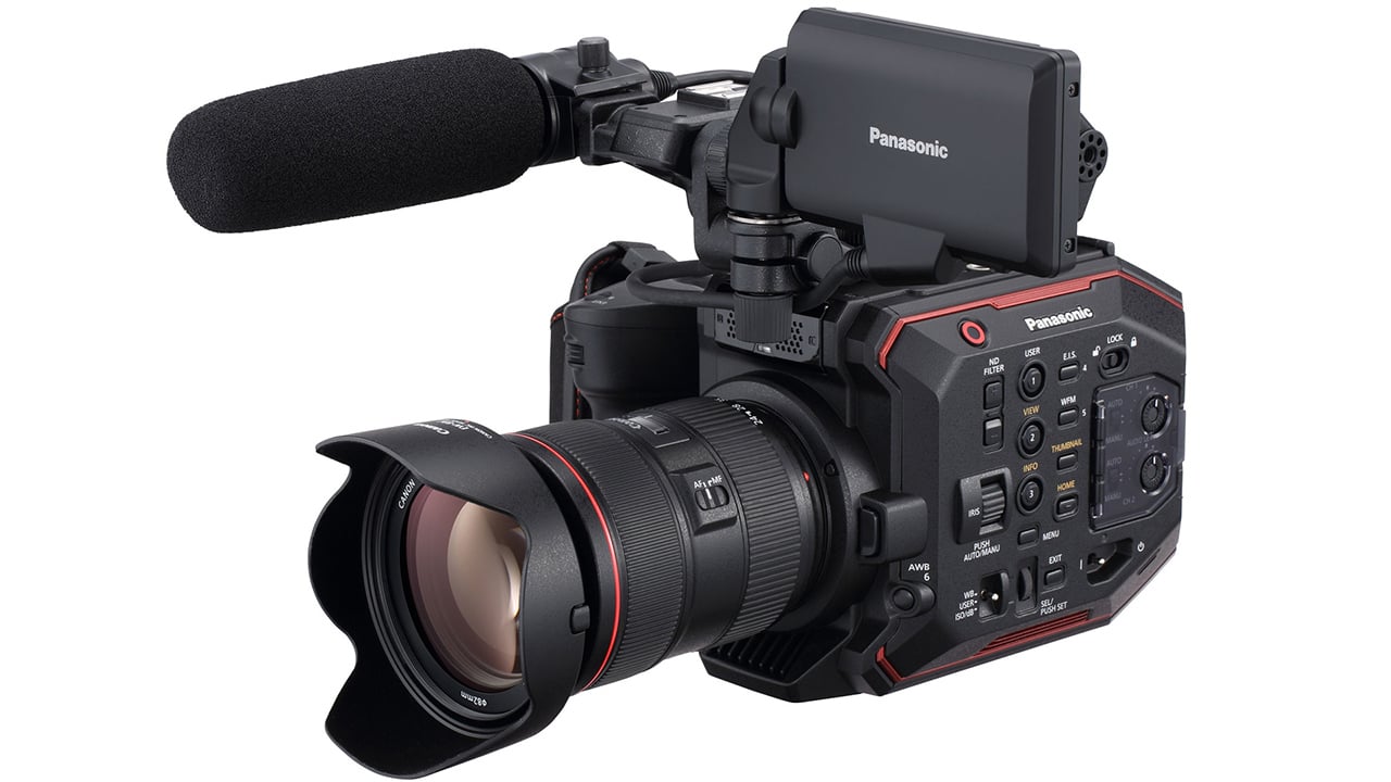 The Panasonic EVA-1 has a clever way of being controlled Panasonic