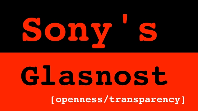 Sony's Glasnost RedShark
