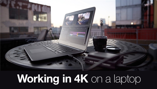4K on a laptop - Dell Precision M3800 Dell/RedShark Publications