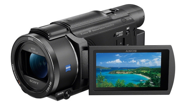 The new 4K FDR-AX53 Sony