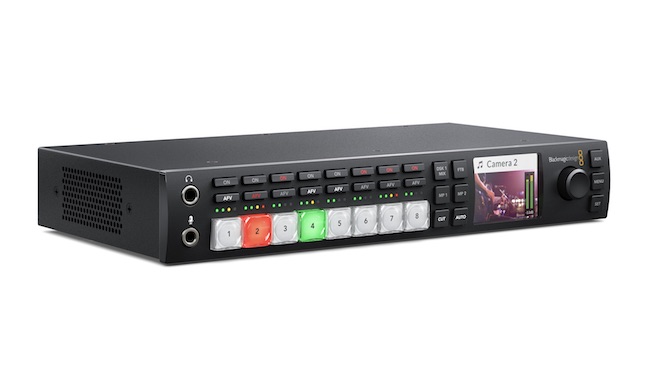 ATEM Television Studio HD コントローラー　セット Blackmagic ATEM Television Studio HD and Web Presenter: first look