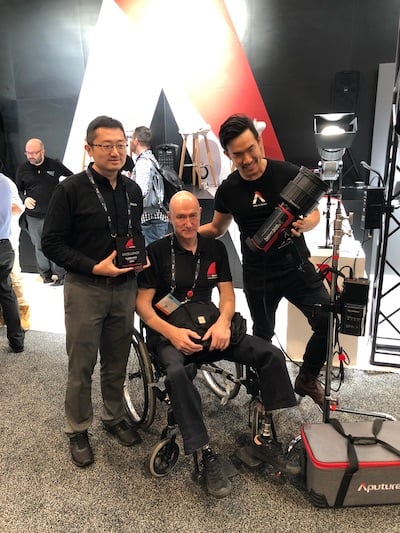 Aputure RedShark Awards NAB 2019.JPG