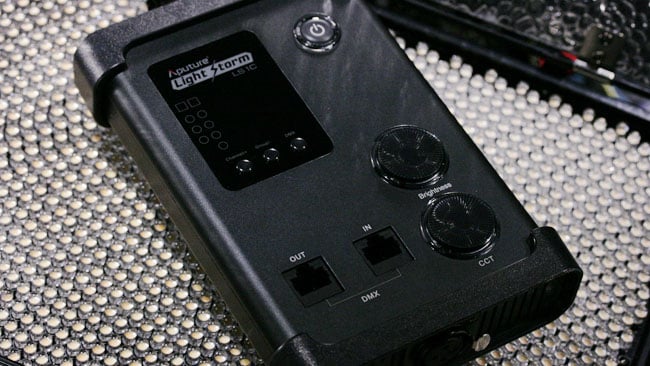 Aputure's LS1C typifies devices of its class, although at 120W the power density is high and the scattered emitter layout effectively reduces shadow segmentation.jpg
