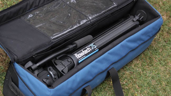 As a double-extension tripod, the Flowtech 75 collapses down to a very small package when stowed.JPG