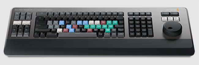 DaVinci Resolve Editor Keyboard