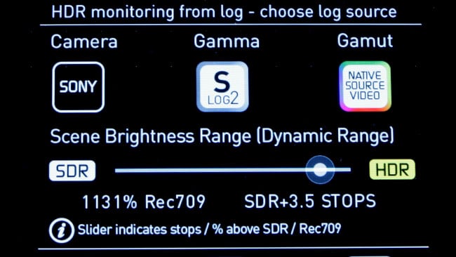 Brightness is very important - if things are too dark to be visible in the ambient lighting, that's a problem, especially in HDR. It's still difficult to control under variable ambient light.JPG