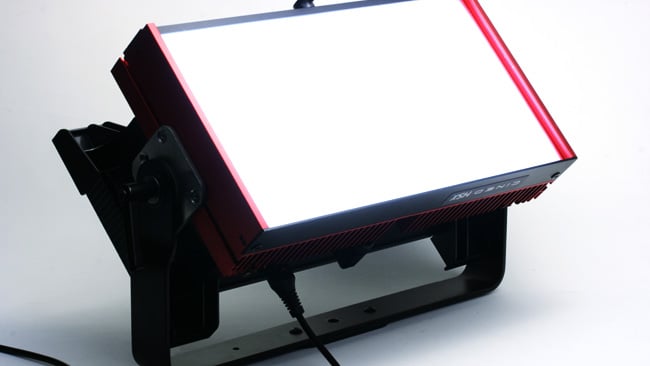 Cineo's excellent 400-watt HSX can be powered from batteries, as can any other 400-watt mains load - but it's at the edge of what's reasonable