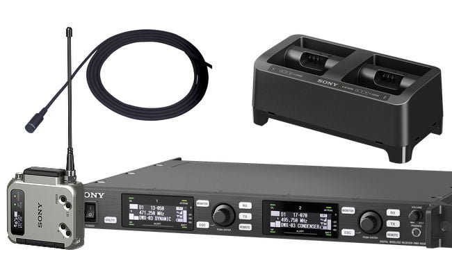 New high-res microphones from Sony and new DWX Wireless system