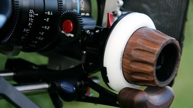 Focus pulling - here with Schneider Xenon FF lenses - relies on mounting accuracy. Without it, those numbers can lie