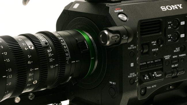 Fujinon 18 55mm T2.9 zoom on the Sony FS7