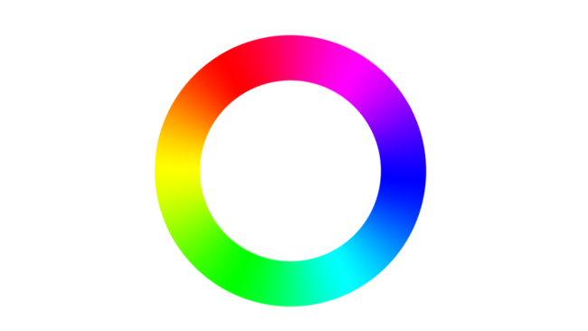 Hue wheel, as found in software from Gimp to Photoshop to Resolve. Sort of reminiscent of the CIE 1931 diagram