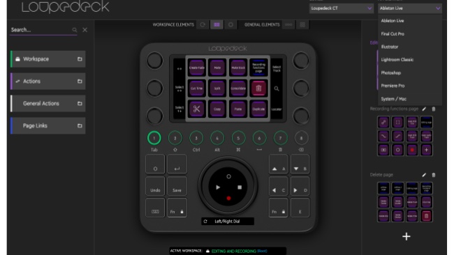 The Loupedeck CT control surface has lots of potential
