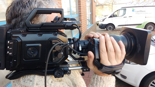 Pairing an Ursa Mini 4.6K with a Canon B4-mount ENG zoom