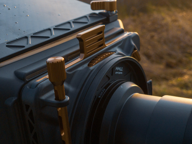 PolarPro's BaseCamp matte box is incredibly light and fast