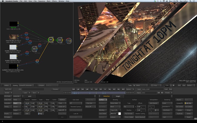 Smoke node based FX