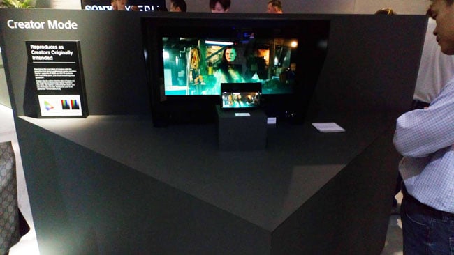 Sony calls it Creator Mode, here shown at IFA 2019.jpg