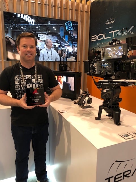 Teradek RedShark News Awards NAB 2019.JPG