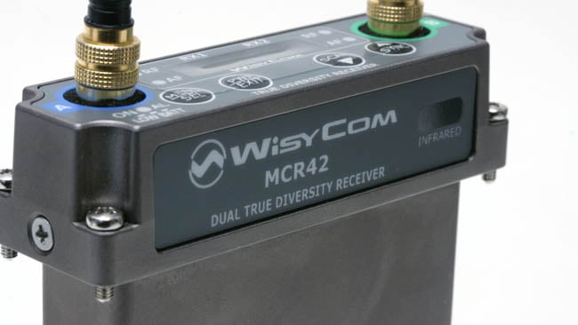 The MCR42 is designed to fit either cameras or go in a shoudler bag, perhaps in a module with several others The MCR42 is designed to fit either cameras or go in a shoudler bag perhaps in a module with several others