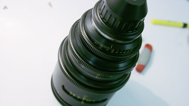 Repurposing still lenses for the cinema